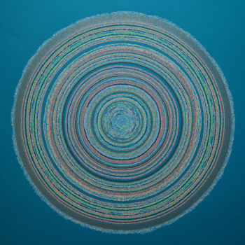 "Solaris-Ocean" başlıklı Resim Lina Stern tarafından, Orijinal sanat, Işaretleyici