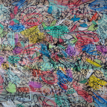 Drawing titled "The Cat Songs (10)…" by Lina Stern, Original Artwork, Marker