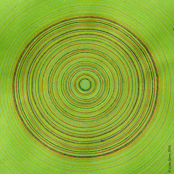 Dibujo titulada "Sound One, Start" por Lina Stern, Obra de arte original, Acrílico