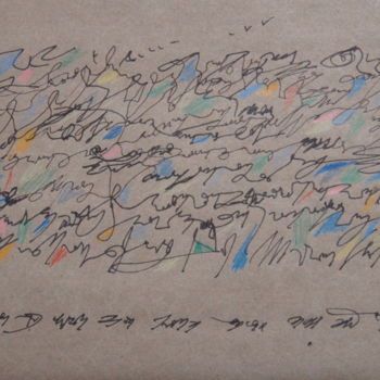 Tekening getiteld "Light Wind Under Mo…" door Lina Stern, Origineel Kunstwerk, Inkt