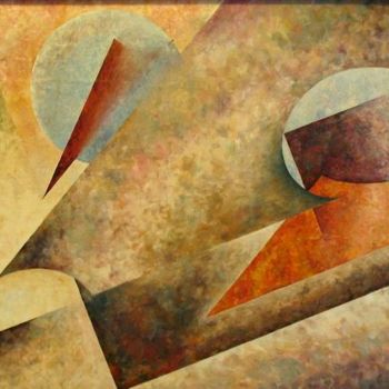 Malerei mit dem Titel "Composition 208  Пл…" von Dmitri Malenki, Original-Kunstwerk