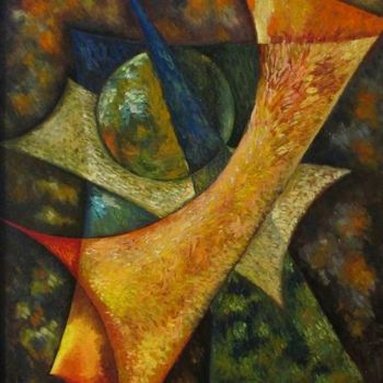 Painting titled "Composition 260  Ге…" by Dmitri Malenki, Original Artwork