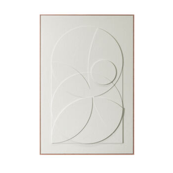 Sculpture titled "Blossom" by Sureen Gouws, Original Artwork, Acrylic Mounted on Wood Panel