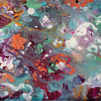 Pintura intitulada ""infinity of assump…" por Suriko, Obras de arte originais, Acrílico