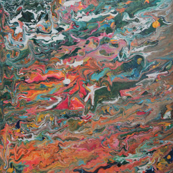 Ζωγραφική με τίτλο "Infinity of assumpt…" από Suriko, Αυθεντικά έργα τέχνης, Ακρυλικό