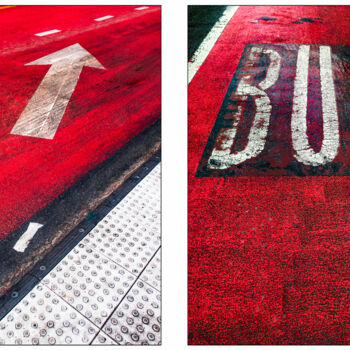 Fotografía titulada "Seeing Red #01" por Susan Bowen, Obra de arte original, Fotografía digital