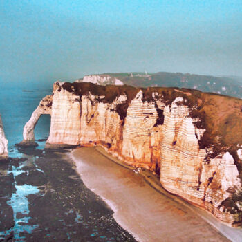 Fotografie getiteld "The Cliffs at Deauv…" door Susan Maxwell Schmidt, Origineel Kunstwerk, Film fotografie