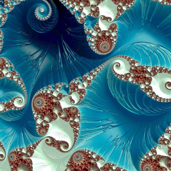 Цифровое искусство под названием "Pacifica" - Susan Maxwell Schmidt, Подлинное произведение искусства, Цифровая живопись