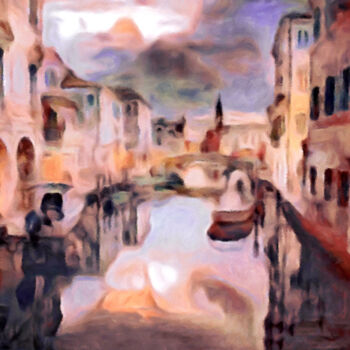 Digital Arts titled "After the Venetian…" by Susan Maxwell Schmidt, Original Artwork, Digital Painting