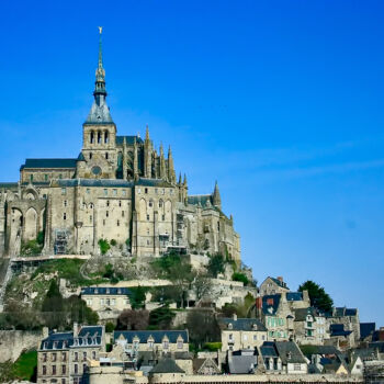 Photography titled "Mont Saint Michel" by Susan Maxwell Schmidt, Original Artwork, Analog photography