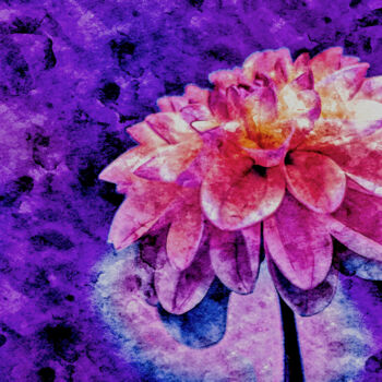 Digital Arts titled "Bohemian Bloom" by Susan Maxwell Schmidt, Original Artwork, Digital Painting
