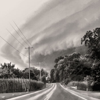 Photography titled "Storm Clouds Over C…" by Susan Maxwell Schmidt, Original Artwork, Digital Photography