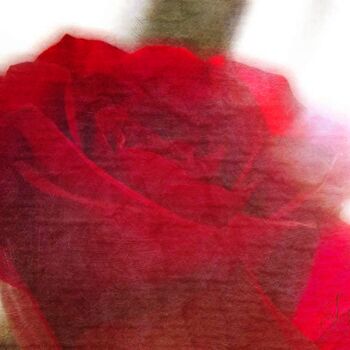 Arte digitale intitolato "Love's Last Bloom" da Susan Montgomery, Opera d'arte originale, Collage digitale
