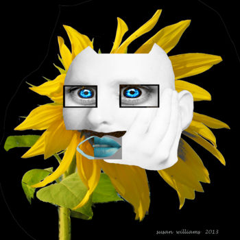 「mask14.jpg」というタイトルのデジタルアーツ Susan Williamsによって, オリジナルのアートワーク, デジタル絵画