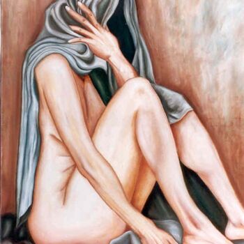 Pintura intitulada ""la verdad"" por Susana D Momo, Obras de arte originais, Óleo