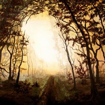 Pintura titulada "Path of Salvation" por Susanart, Obra de arte original, Oleo