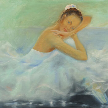 Pintura titulada "Esmeralda, Ballet d…" por Susana Zarate, Obra de arte original, Oleo