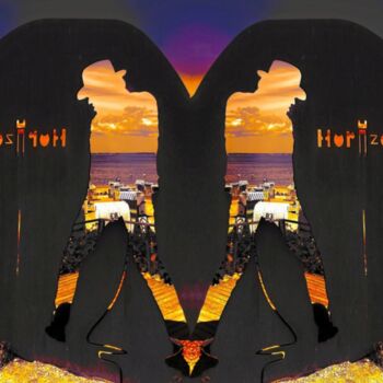 Фотография под названием "Horizont" - Susann Nocent, Подлинное произведение искусства, Цифровая фотография Установлен на Дру…