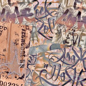 Фотография под названием "Love Rock" - Susann Nocent, Подлинное произведение искусства, Цифровая фотография Установлен на Др…