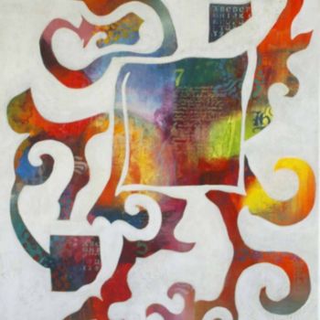 Painting titled "Innervoice1" by Sushma Legendre Mcintosh, Original Artwork