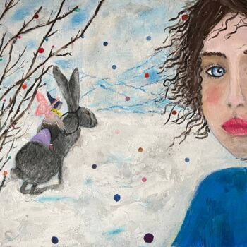 Painting titled "I will tell you abo…" by Susy Cestari, Original Artwork, Acrylic