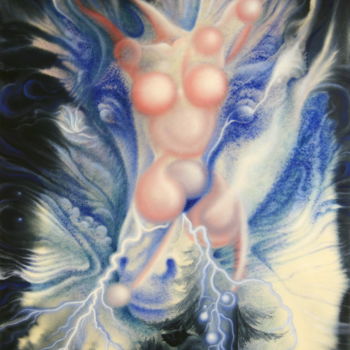 Картина под названием "Желанья стон, терза…" - Sergey Suvorov, Подлинное произведение искусства, Масло