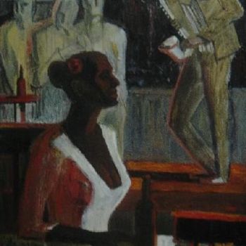 Peinture intitulée "Jazz" par Alexandra Suvorova, Œuvre d'art originale