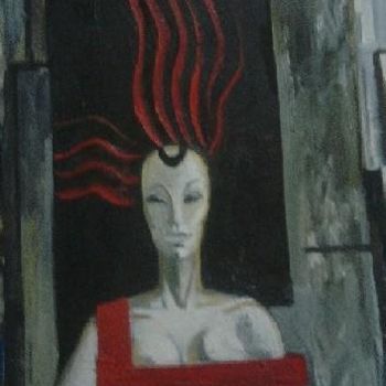 Painting titled "Eve. Temptation." by Alexandra Suvorova, Original Artwork
