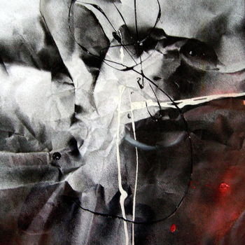 Картина под названием "azertyui" - Vince, Подлинное произведение искусства, Рисунок распылителем краски