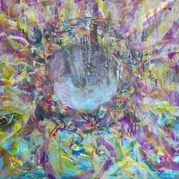 Pittura intitolato "Metamorphosis II" da Suzanne C. Nagy, Opera d'arte originale, Acrilico