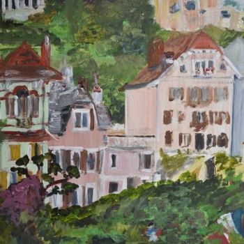 Painting titled "Montbéliard, Beverl…" by Suzanne Demouge, Original Artwork