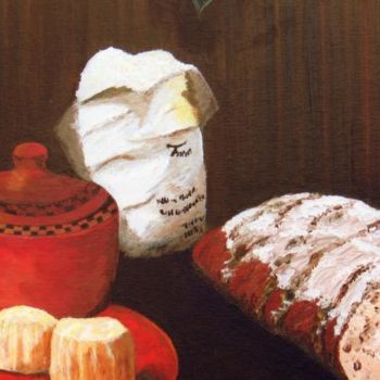 "du pain du beurre" başlıklı Tablo Suzanne Leseve tarafından, Orijinal sanat