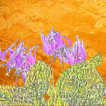 Digitale Kunst getiteld "Katakuri blooms in…" door Svalvald Photo, Origineel Kunstwerk, Digitaal Schilderwerk