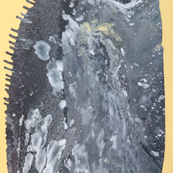Pintura titulada "" Nuage de cendres "" por Sophius, Obra de arte original, Acrílico Montado en Bastidor de camilla de madera