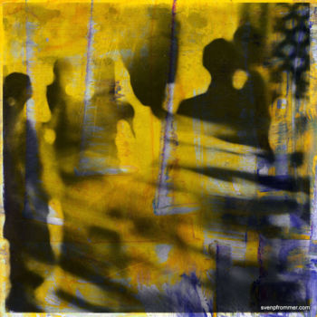 Printmaking titled "MYANMAR BLUR XXVII…" by Sven Pfrommer, Original Artwork, Analog Print