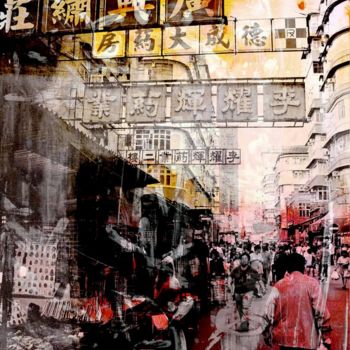 Εκτυπώσεις & Χαρακτικά με τίτλο "HONG KONG Streets X…" από Sven Pfrommer, Αυθεντικά έργα τέχνης, Αναλογική εκτύπωση