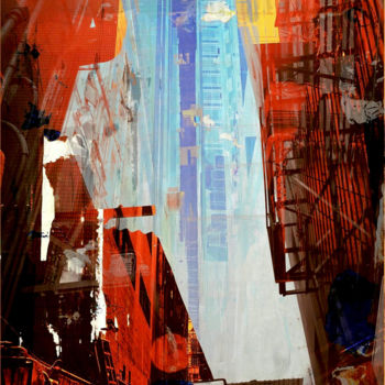 Отпечатки и Гравюры под названием "HONG KONG Downtown…" - Sven Pfrommer, Подлинное произведение искусства, Аналоговая печать