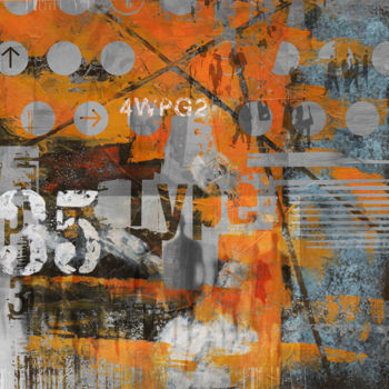 Obrazy i ryciny zatytułowany „MOVE ON XIII by Sve…” autorstwa Sven Pfrommer, Oryginalna praca, Srebrny nadruk