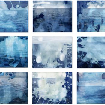 Printmaking titled "NINE OCEANS - by Sv…" by Sven Pfrommer, Original Artwork, Analog Print