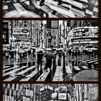 Printmaking titled "TOKYO CROSSING VII…" by Sven Pfrommer, Original Artwork, Analog Print