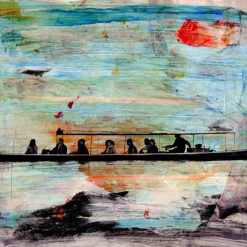 Printmaking titled "Waterworld VI by Sv…" by Sven Pfrommer, Original Artwork, Analog Print