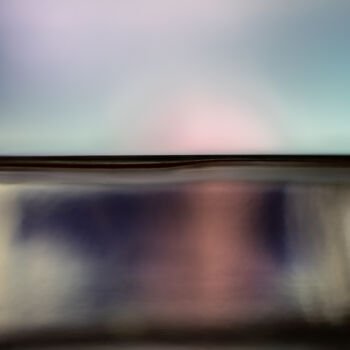 Photography titled "FLUID HORIZON XXXII…" by Sven Pfrommer, Original Artwork, Analog Print Mounted on Aluminium