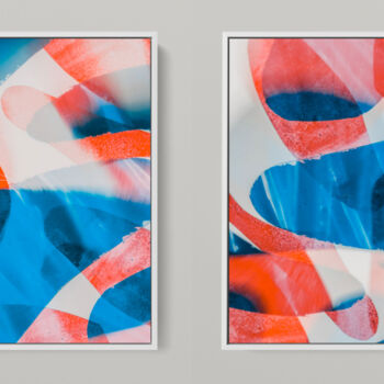 Photography titled "META COLOR XIII - P…" by Sven Pfrommer, Original Artwork, Analog Print Mounted on Aluminium