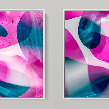 Photography titled "META COLOR X - PHOT…" by Sven Pfrommer, Original Artwork, Analog Print Mounted on Aluminium