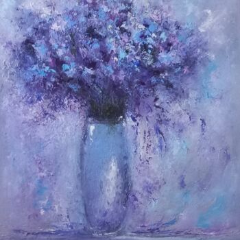 Картина под названием "Bouquet" - Sveta Shulginova, Подлинное произведение искусства, Масло