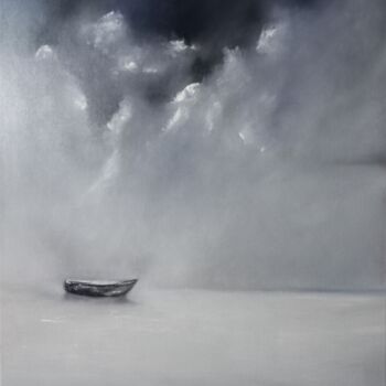 Картина под названием "Silence..." - Sveta Shulginova, Подлинное произведение искусства, Масло