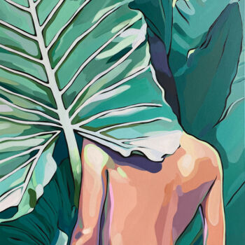 "Jungle" başlıklı Tablo Sveta Step tarafından, Orijinal sanat, Akrilik
