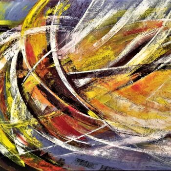 Картина под названием "Метафизическое прос…" - Светлана Чернова, Подлинное произведение искусства, Акрил