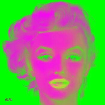 Digitale Kunst mit dem Titel "Marilyn" von Svetlana Fabrikant, Original-Kunstwerk, Digitale Malerei Auf Andere starre Platte…