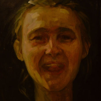 Pintura titulada "Alina" por Svetlana Kalinicheva, Obra de arte original, Oleo